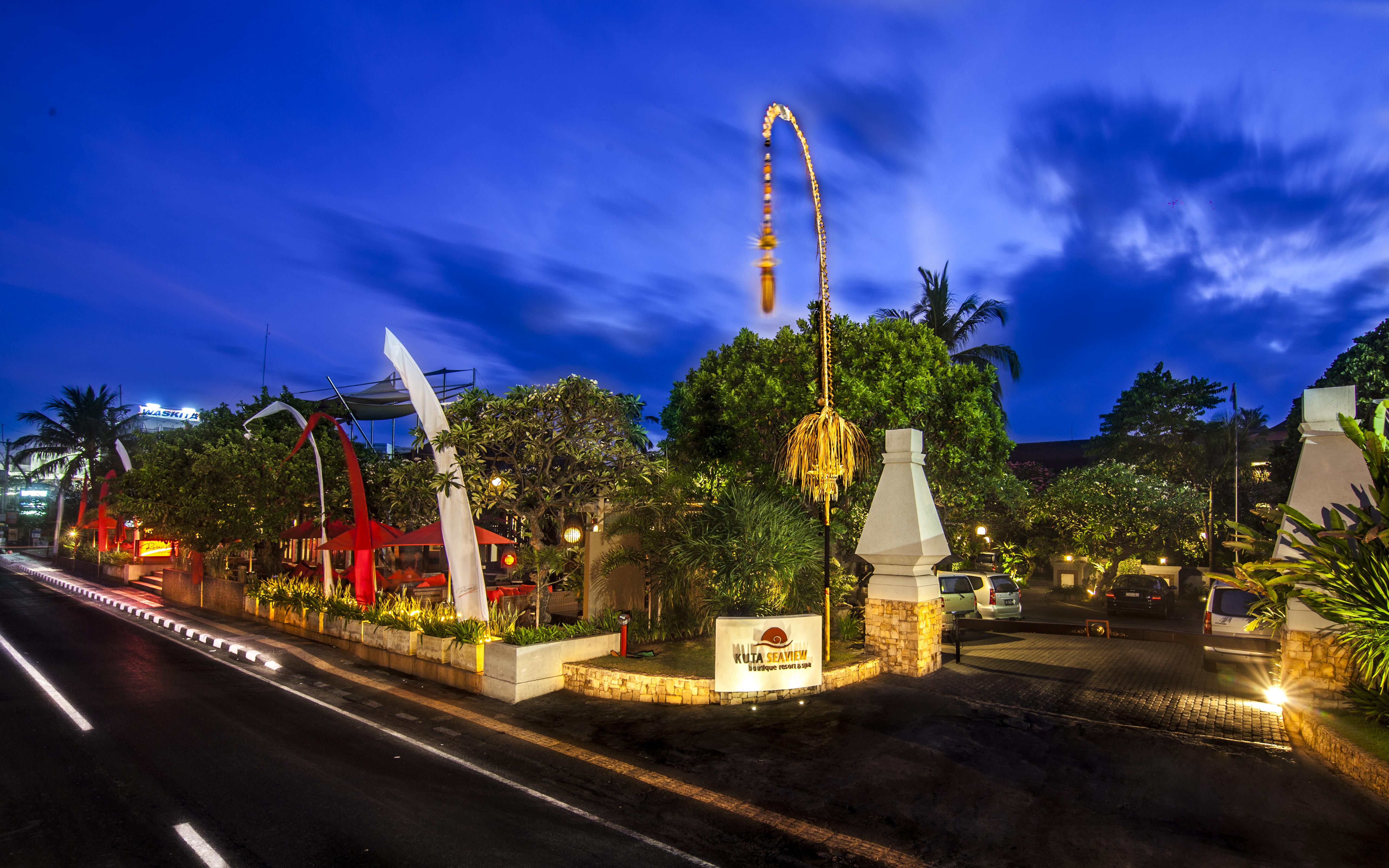 Kuta Seaview Boutique Resort Exterior foto